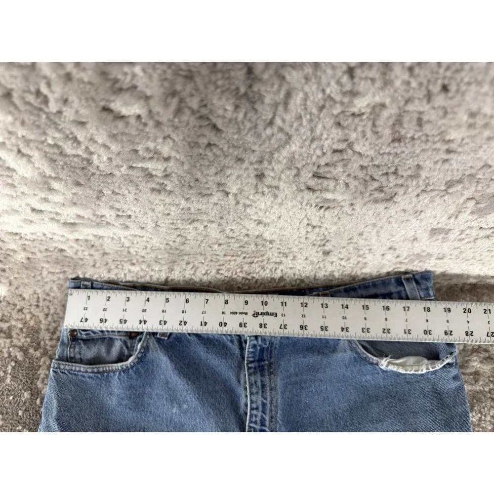 Levi's Size 40x29 540 Relaxed Fit Straight Leg Denim Jeans Blue Men